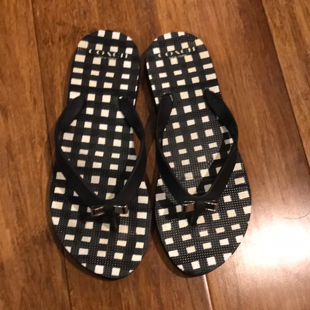 Coach Flip Flops